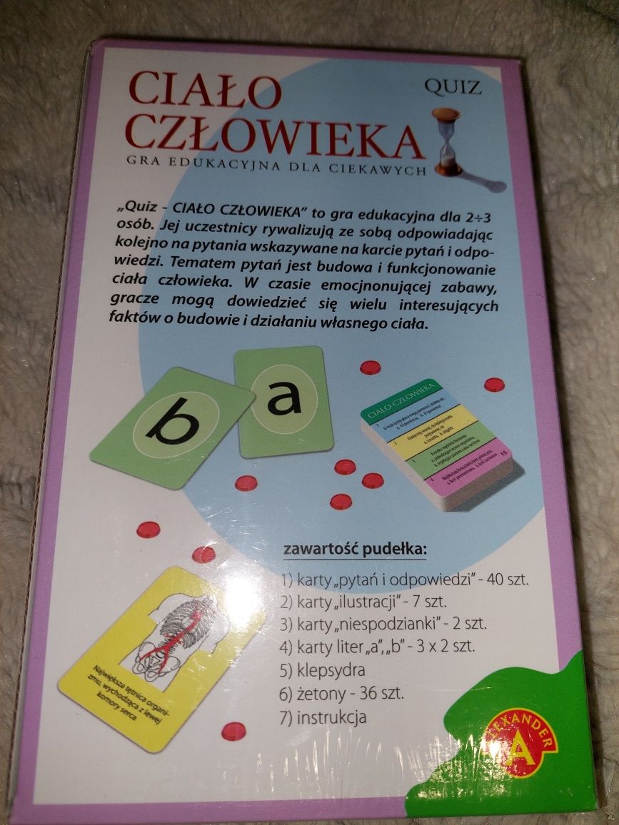 Gra edukacyjna-ciało człowieka