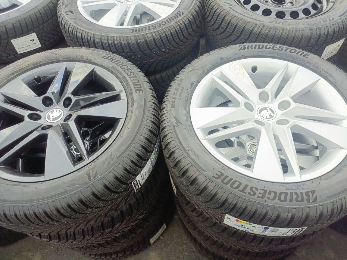 Nowe felgi aluminiowe skoda 6,5jx17 et41 5x112
