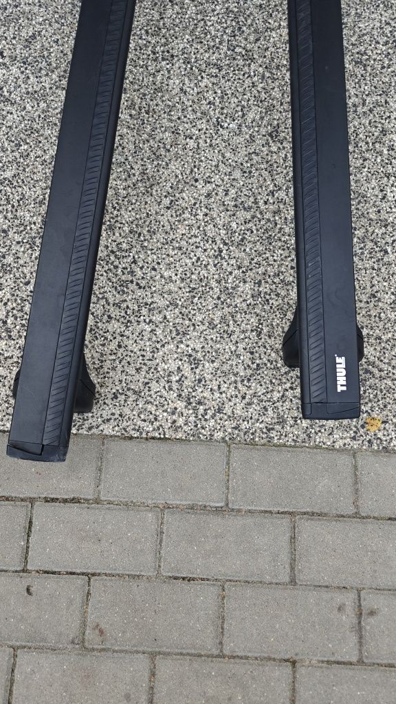 Jak nowy Bagażnik dachowy relingi THULE Wingbar 961B (711220) 118 cm T