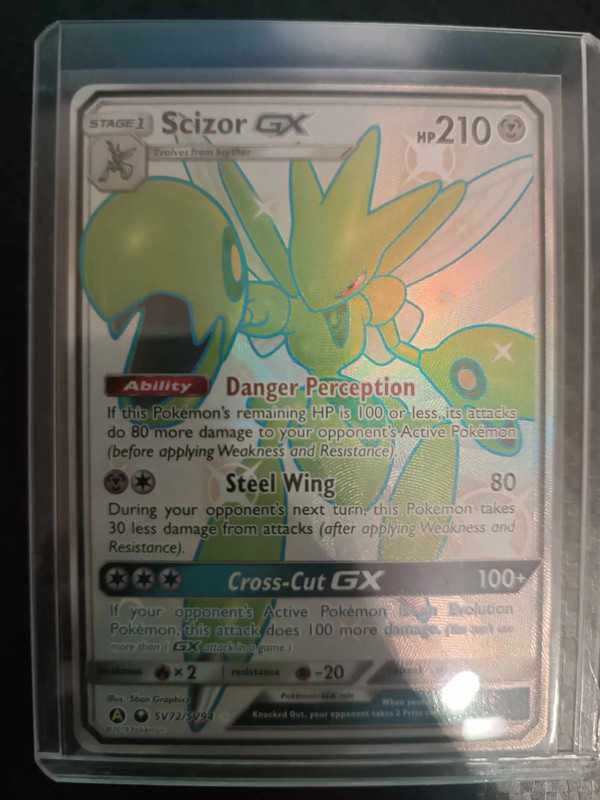 Scizor GX #SV72 Pokemon TCG