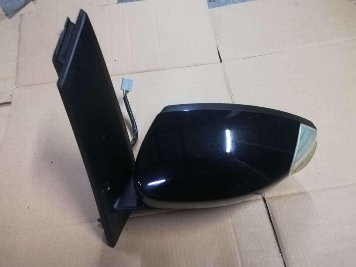 Lusterko zewnętrzne lewe Ford C-max mk2 II 6 PIN Europa FA czarne kpl