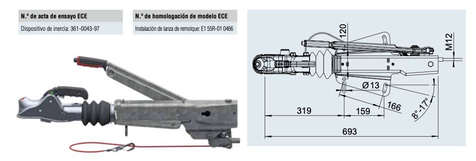 Peças e componentes para atrelados KNOTT e AL-KO