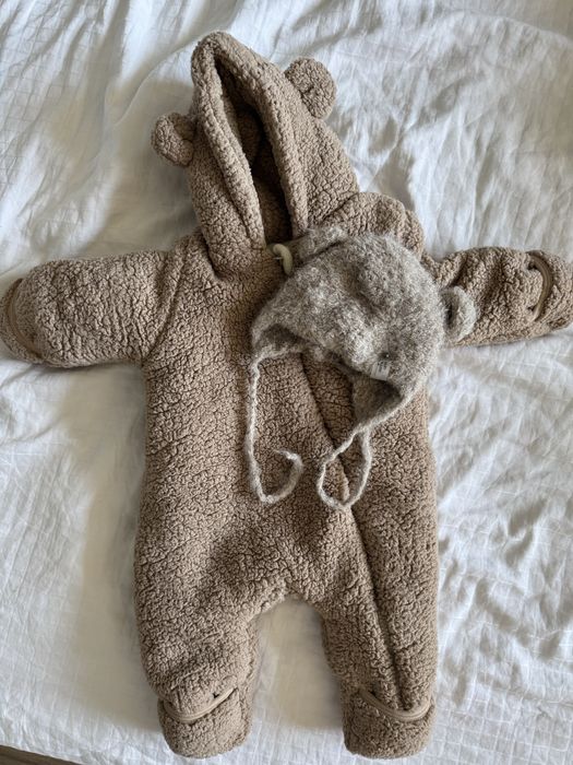Дитячий зимовий комбінезон 56-62 organic baby