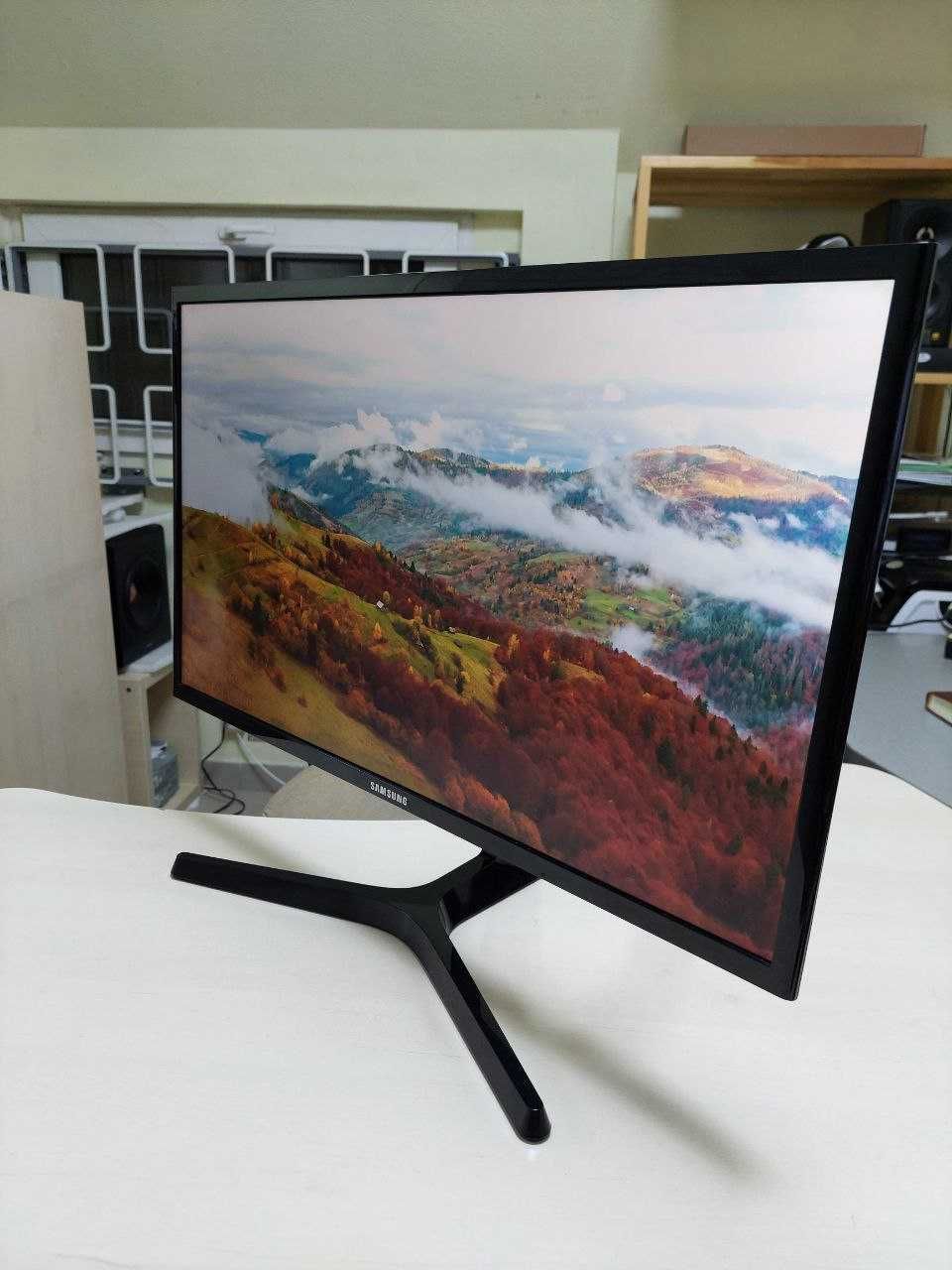 Монітор 24" Samsung S24F356F FullHD, PLS-матриця, LED, HDMI, VGA