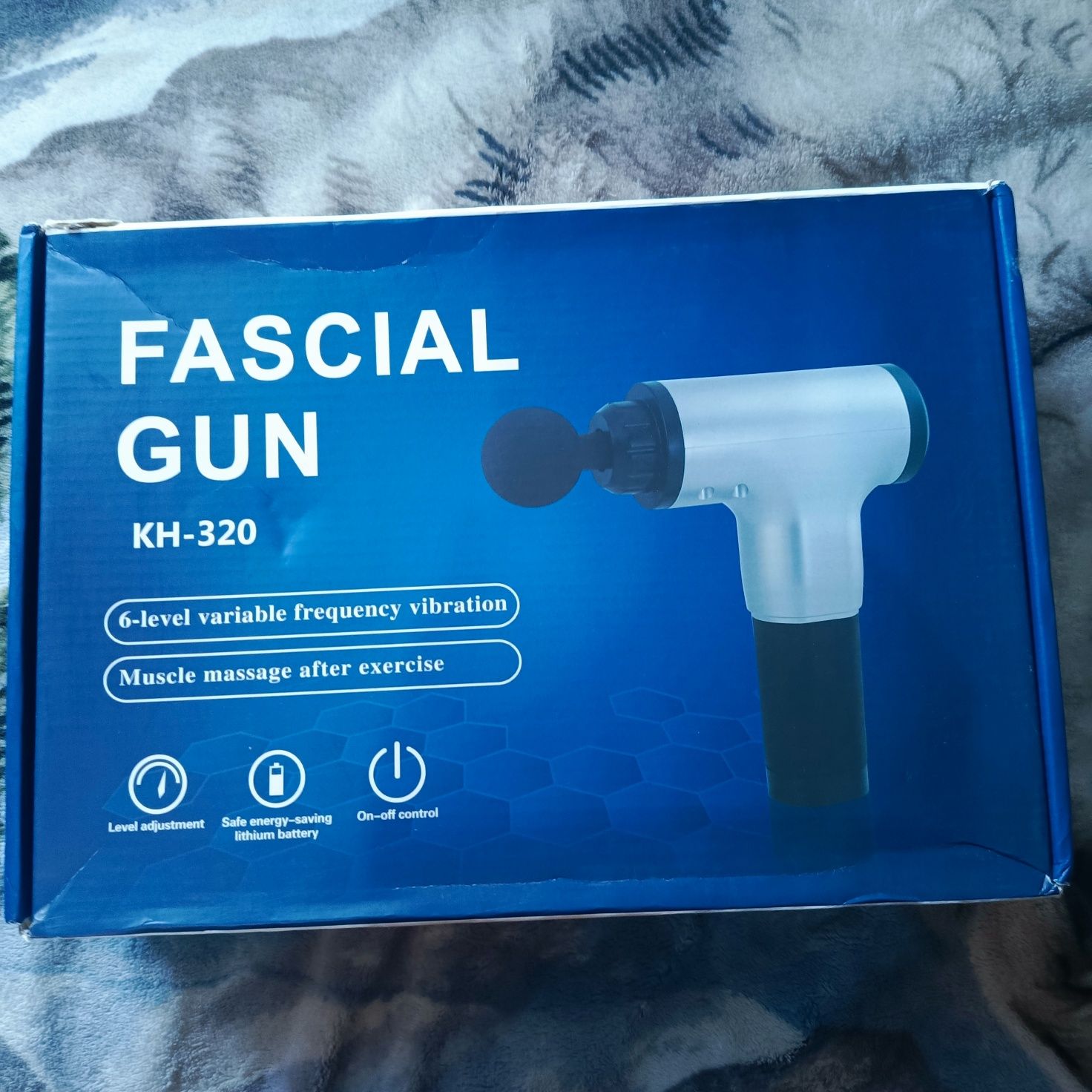 Pistolet do masażu mięśni Fascial Gun..