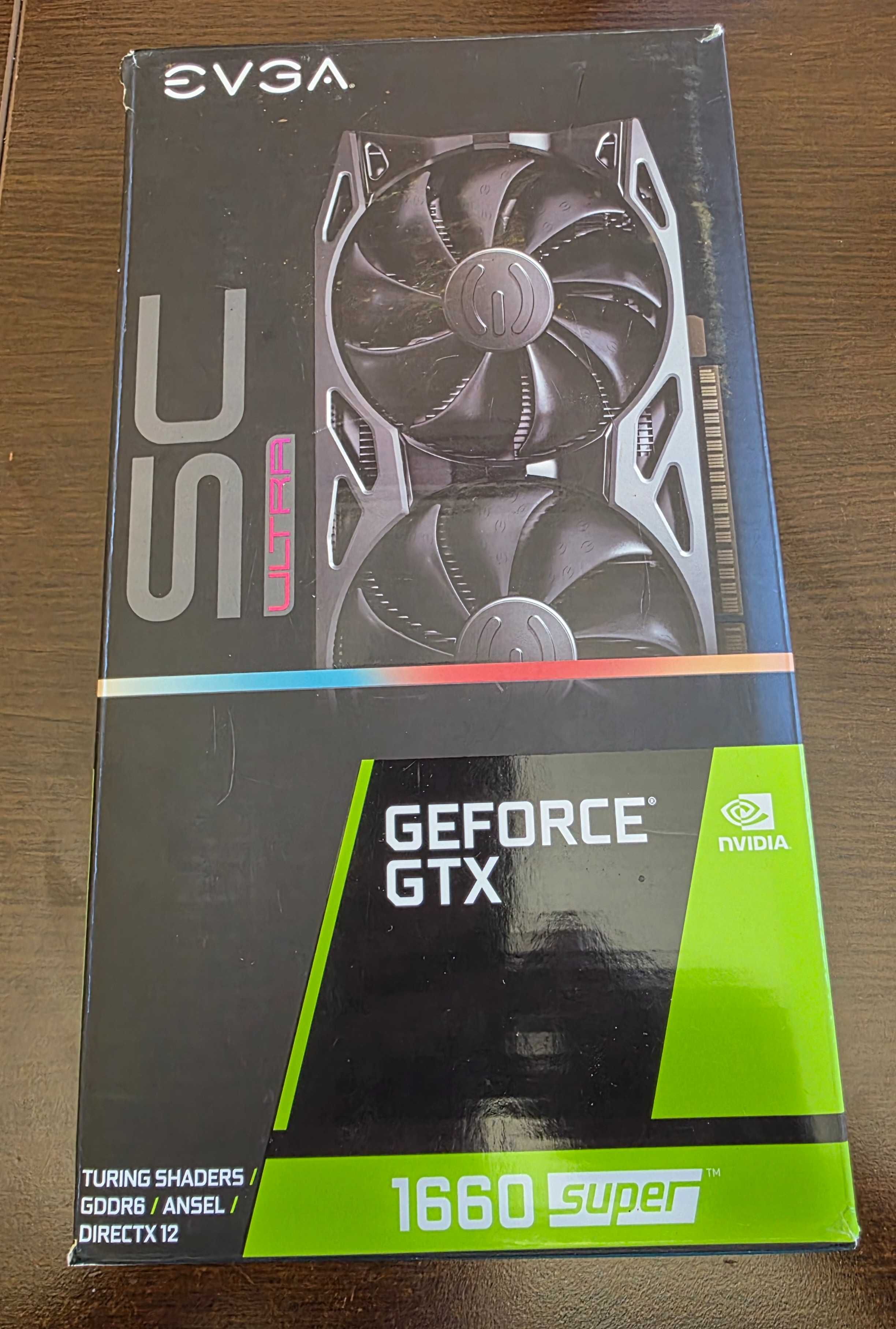 EVGA GeForce GTX 1660 Super  6GB GDDR6.