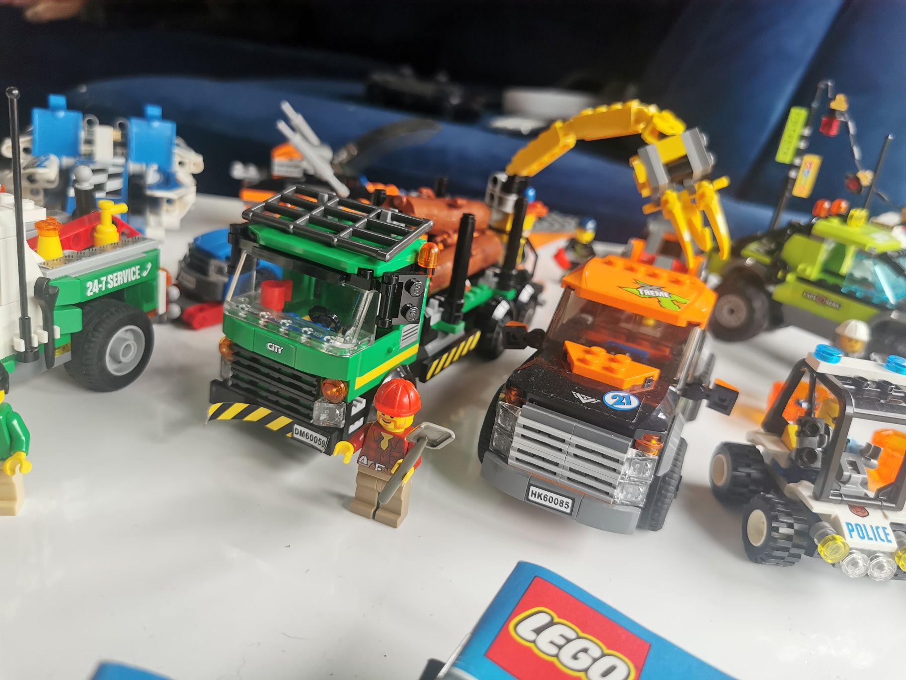 Klocki Lego Mix City/Ninjago/Technice dla Chłopca / 10 ZESTAWÓW
