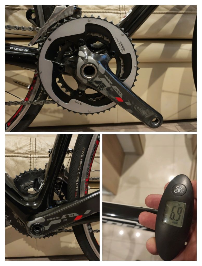 Trek emonda sl 8 sram red 22 56 full karbon rower szosowy carbon slr
