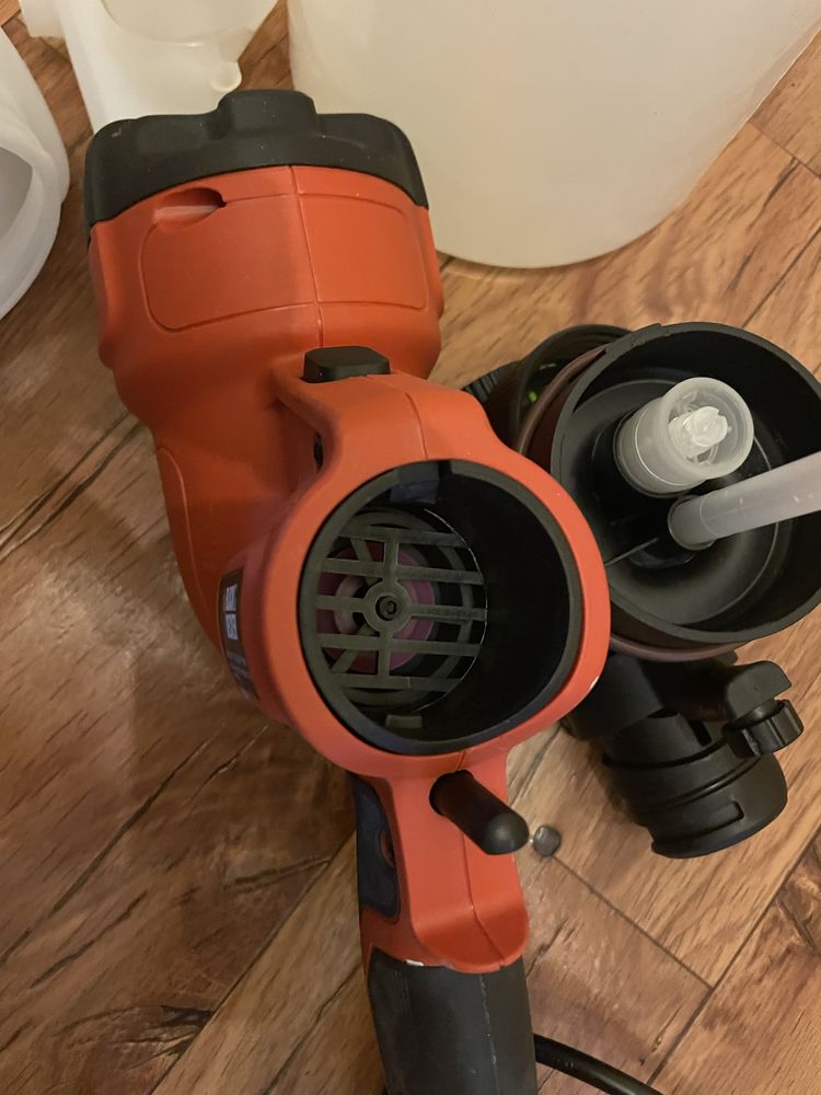 Black decker hvlp200 pistolet ręczny natryskowy