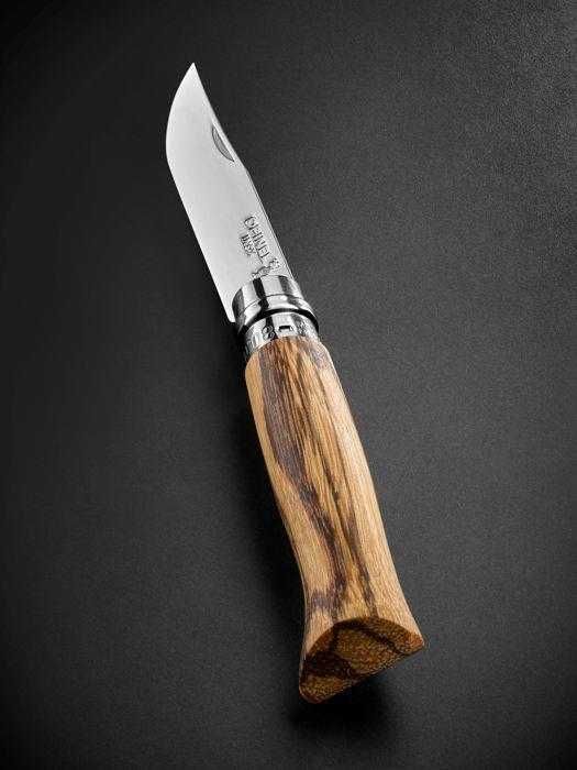 Нож Opinel 8 Inox Snake Wood 08 002502 подарочный дерево змей лимитка
