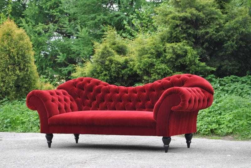 Pikowana Sofa Chesteriield Emporia 3 osobowa