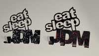 Wieszak Eat Sleep JDM (jedyne w swoim rodzaju)