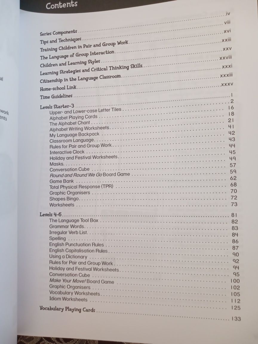 Książka nauczyciela do nauki angielskiego klas 1-8  teacher's resource