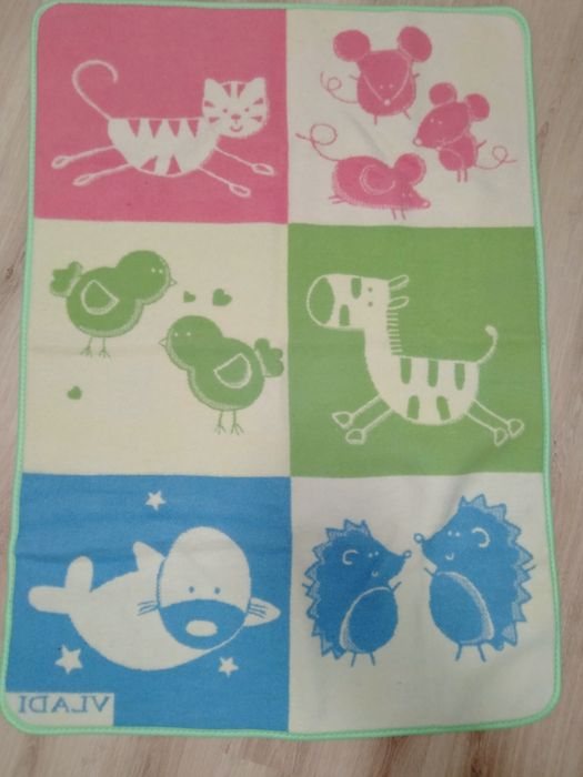 Одеяло, ковдра, покрывало Vladi шерстяной, вовна