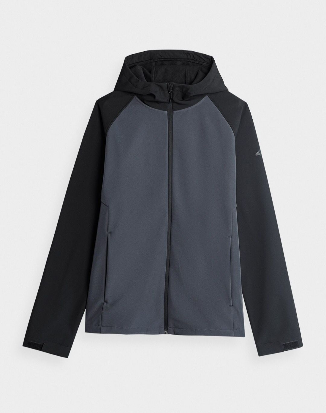 Kurtka męska softshell rozsuwana z kapturem 4F r. XL membrana 5000