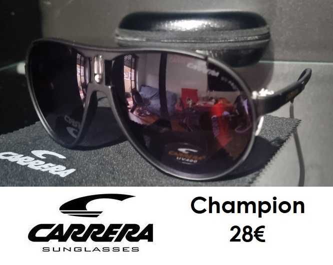 Óculos de sol Carrera Champion - 8 cores disponíveis