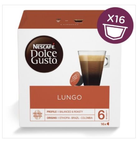 Nescafe dolce gusto lungo капсули дольче лунго 30шт