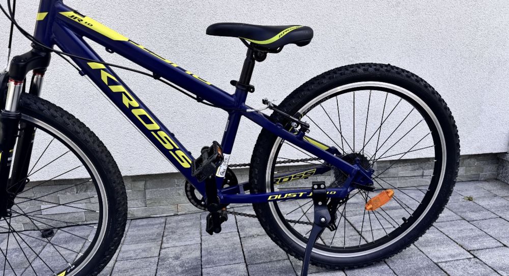 Gwarancja! Jak nowy Kross Dust kola 24” dla chlopca 6-9 lat