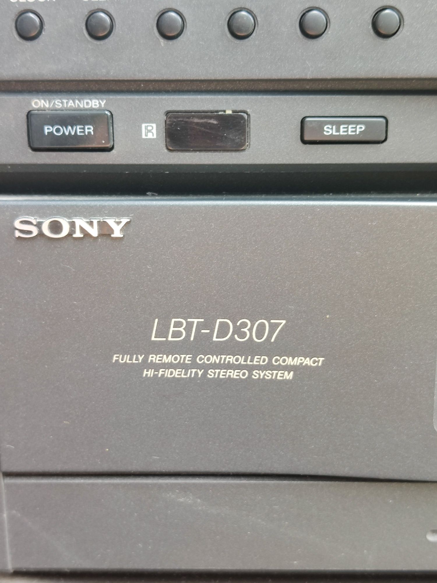 Wieża Sony LBT D307 z głośnikami