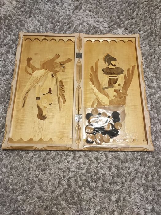 Большие нарды ручной работы