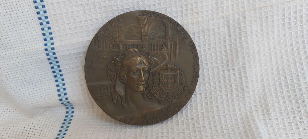 Medalha bronze de Vasco Berardo, 1ª eleição presidencial Ramalho Eanes