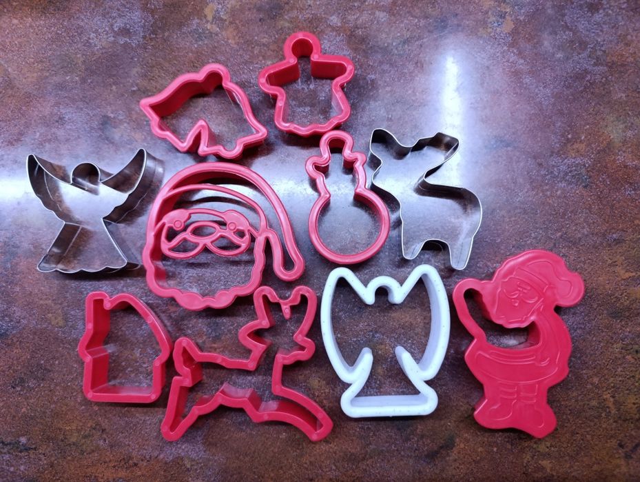 Zestaw świątecznych foremek