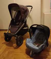 Wózek Maxi Cosi mura plus + fotelik maxi cosi+ podest dla 2-go dziecka
