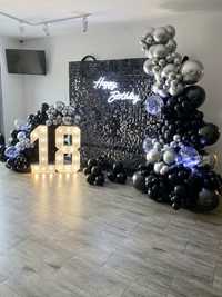 Ścianki balonowe dekoracje balonowe