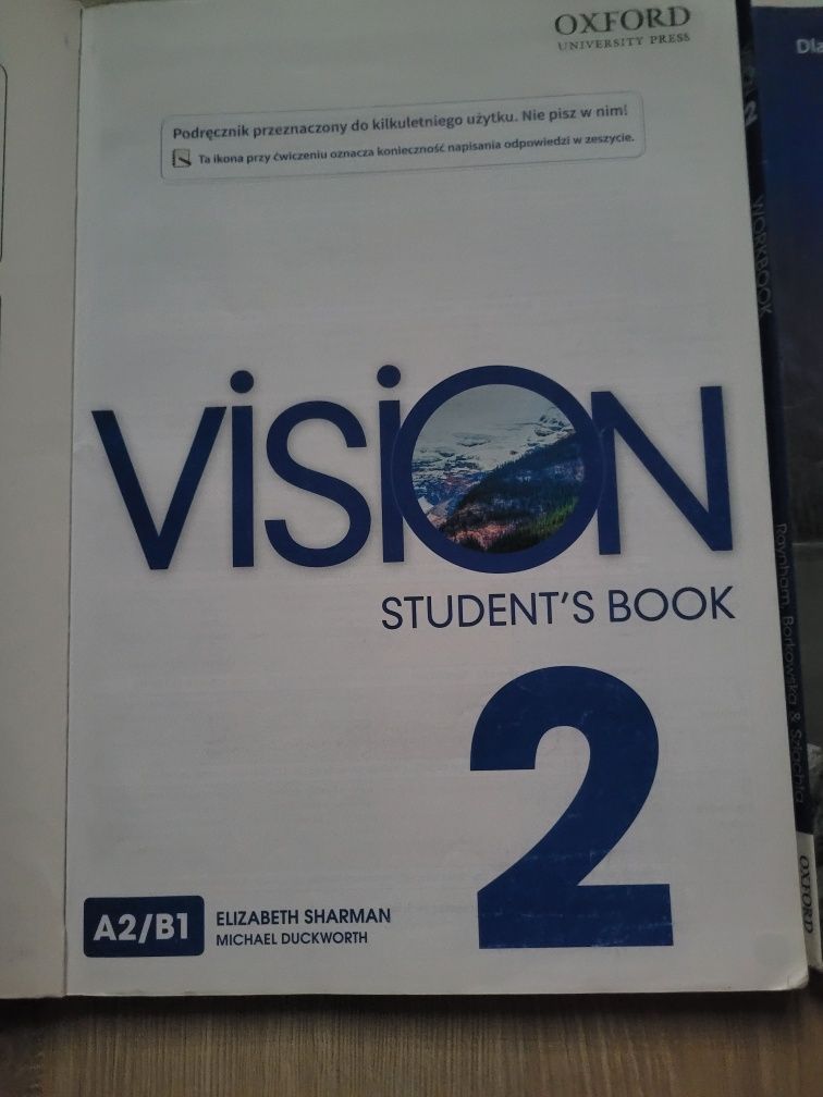 Język angielski, vision 2
