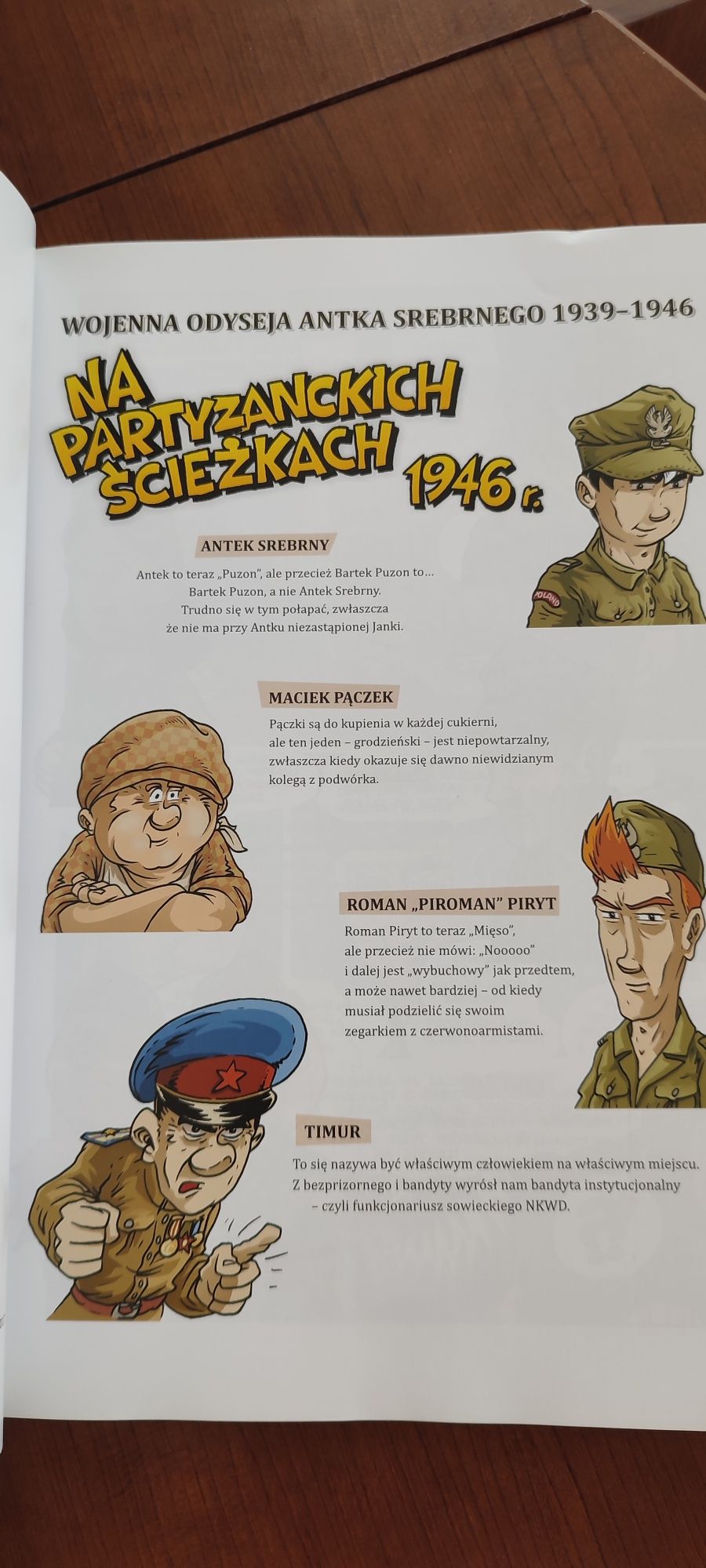Książka "Na partyzanckich ścieżkach 1946r."
