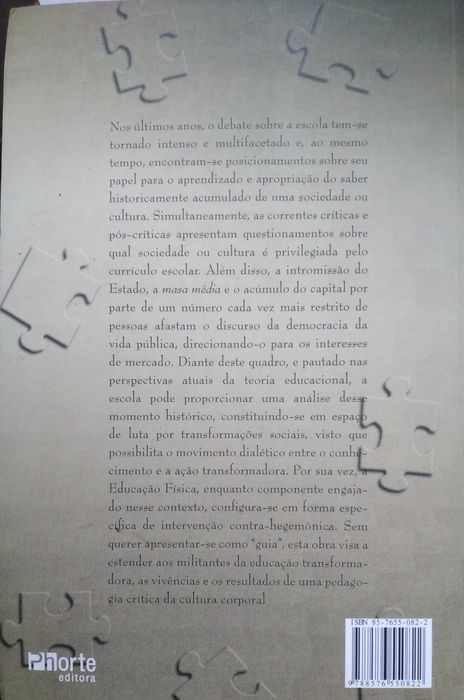 Pedagogia da cultura corporal