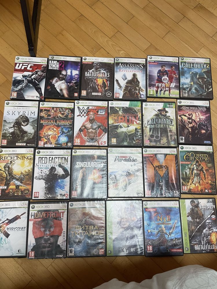 Xbox 360/Диски з іграми