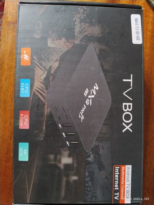 Смарт приставка MXQ Pro 4K TV Box 4/64 GB