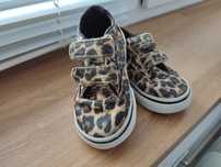 Vans leopard w centki ,tenisówki,trampki na rzep r.21