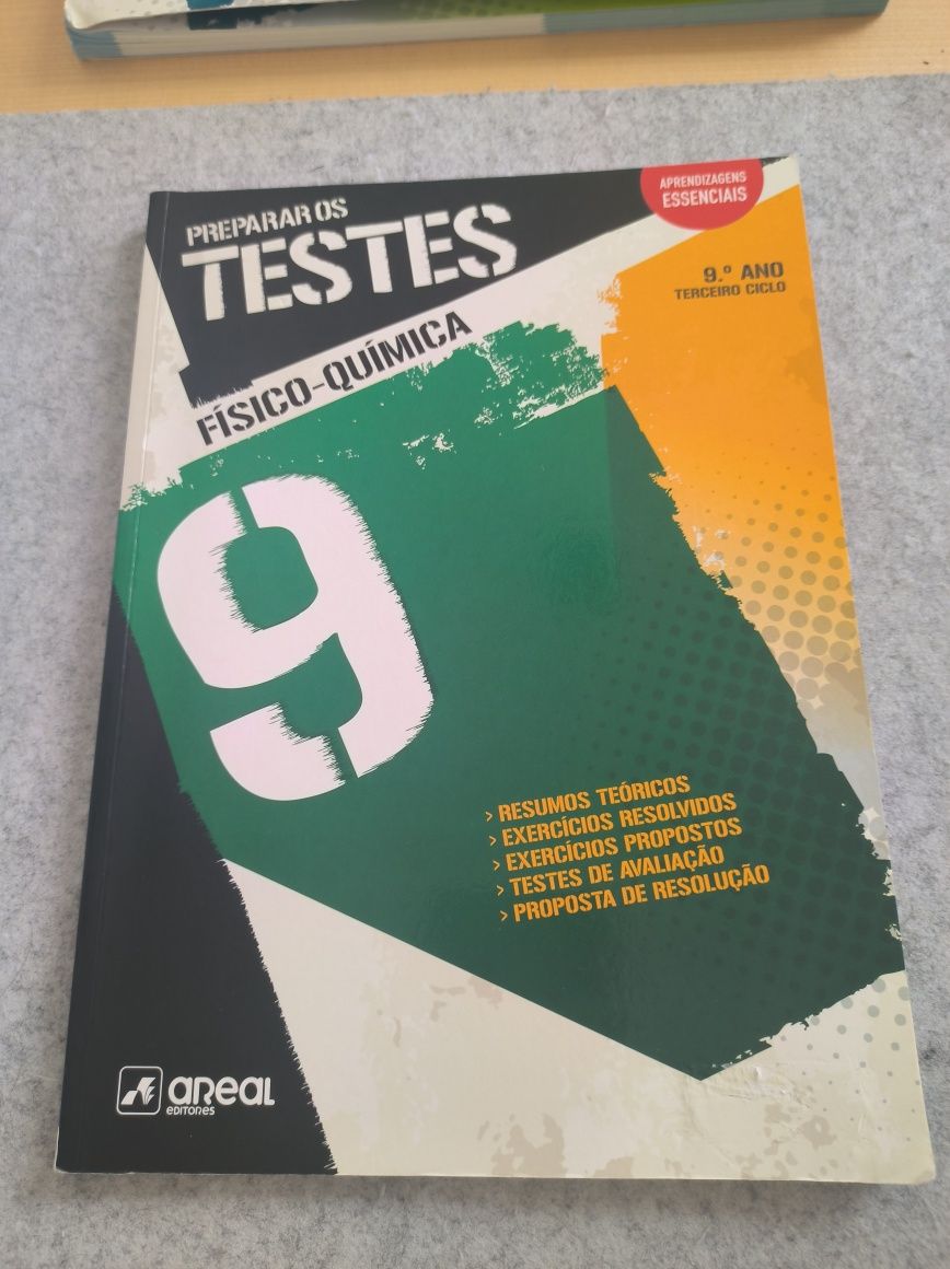 Preparar os testes Físico-química 9°ano