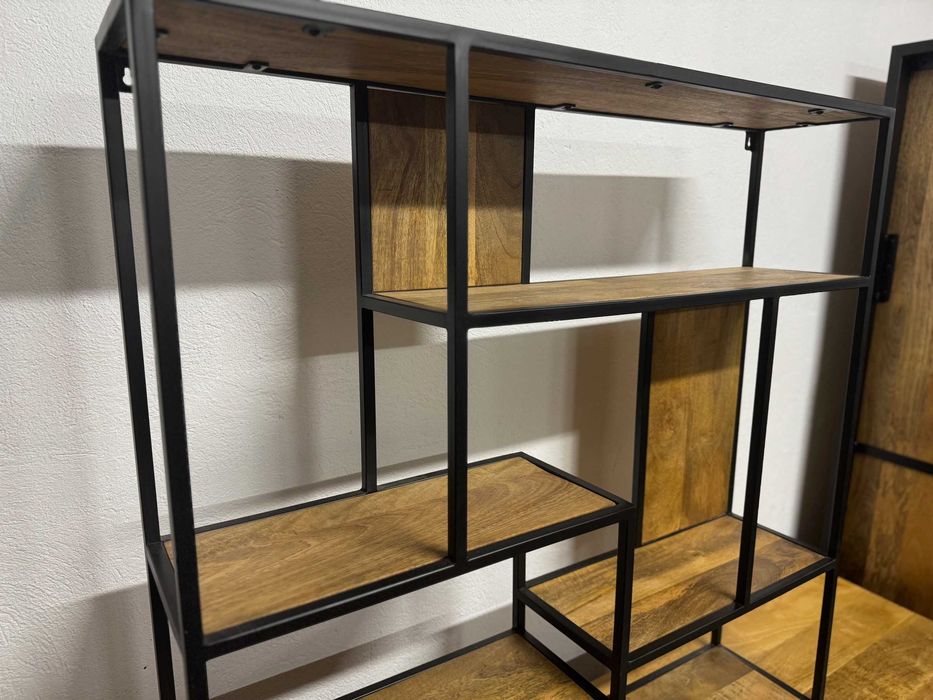 LOFT Regał wiszący półka scienna mango wyjatkowy Nowy F-Vat