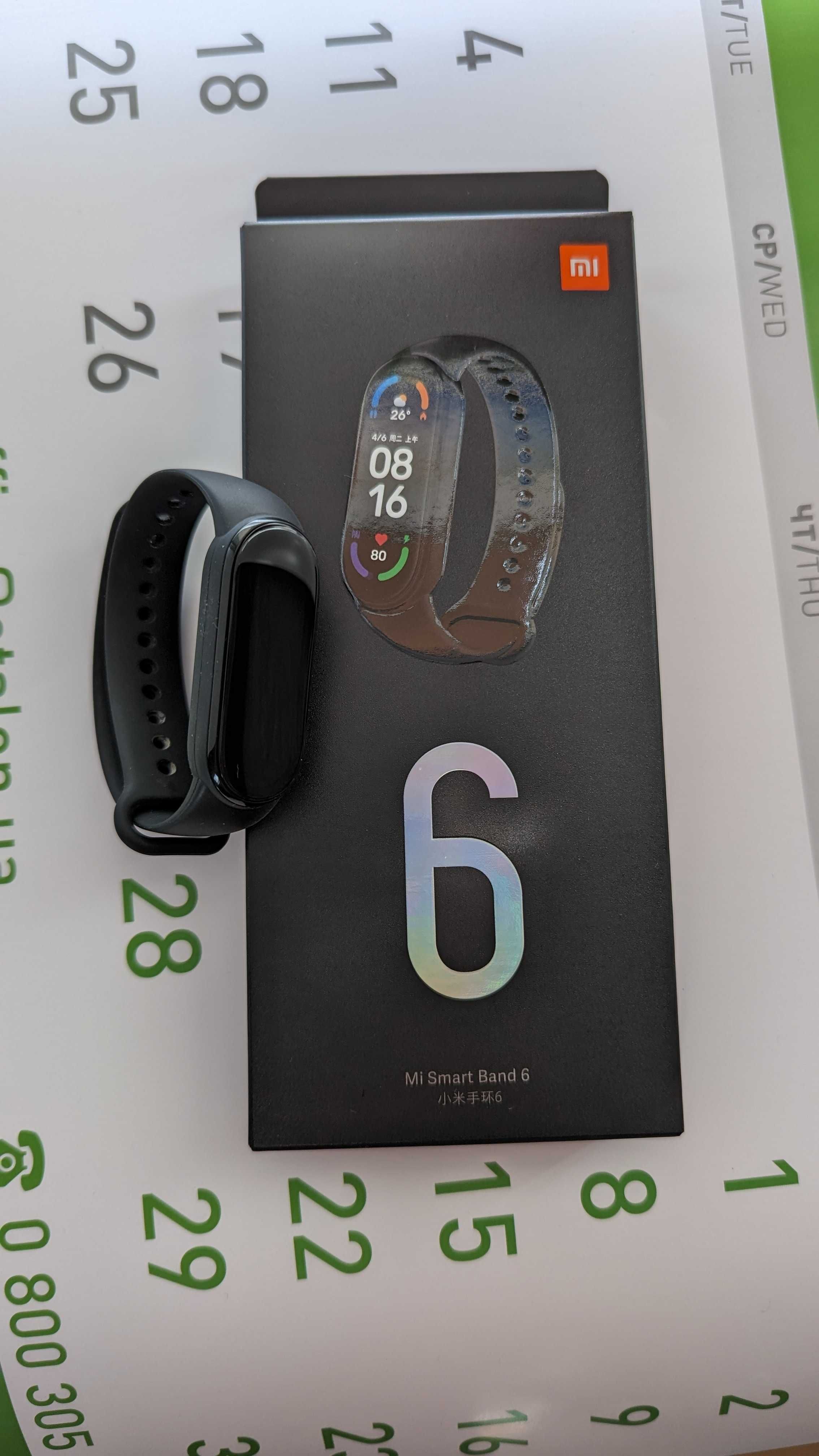 Фитнес-браслет Xiaomi Mi Smart Band 6 почти новый
