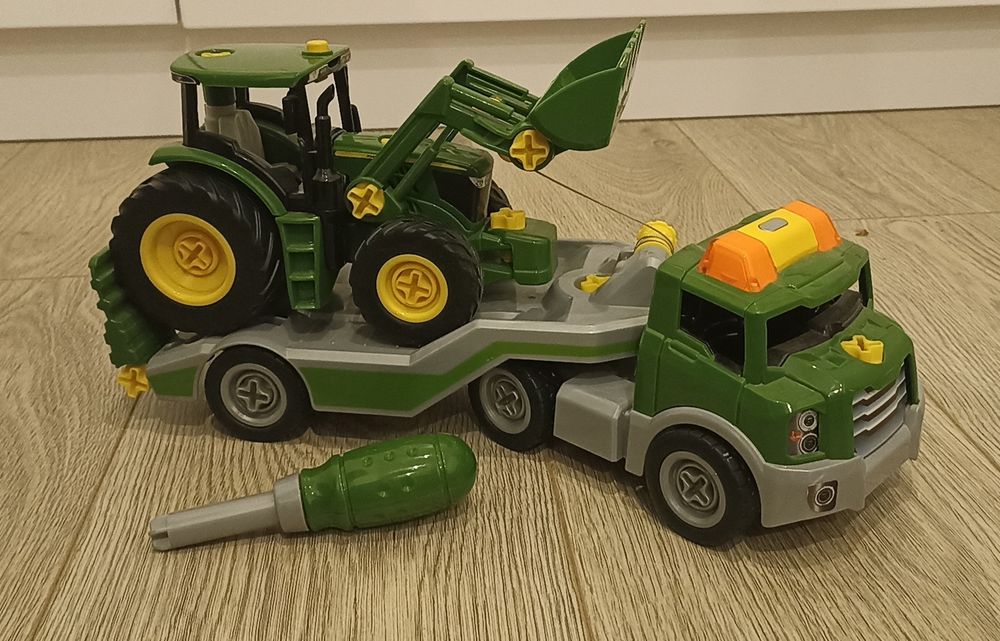 Traktor John Deere Klein Do Skręcania Na Lawecie 3908