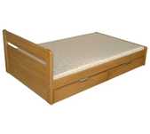 Łóżko drewniane BAMBI SENIOR 100x180 buk BEZ MATERACA firmy MAXSTOL