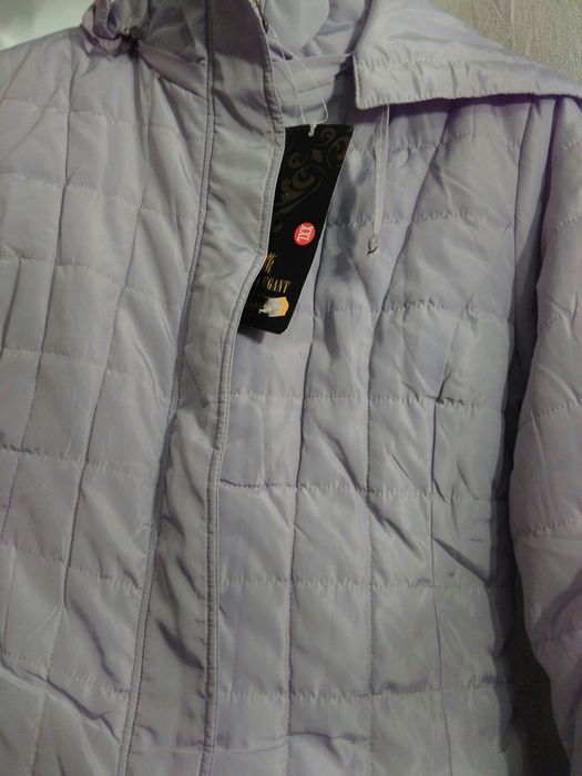 Новая зимняя курточка пальто XXL 46 размер серая