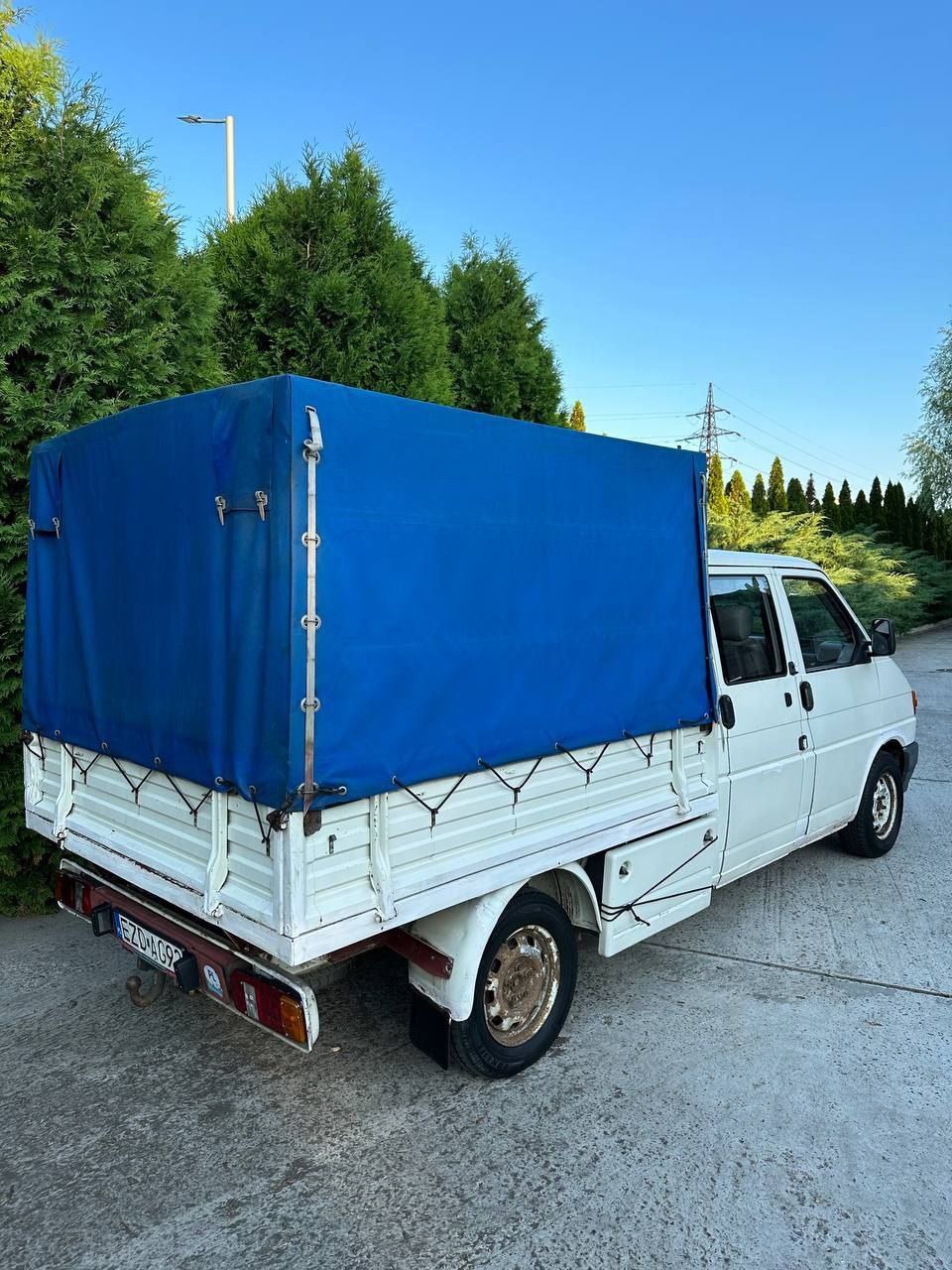 Volkswagen T4 1.9TD Дубль Кабина Пикап Платформа ЕВРОБЛЯХА