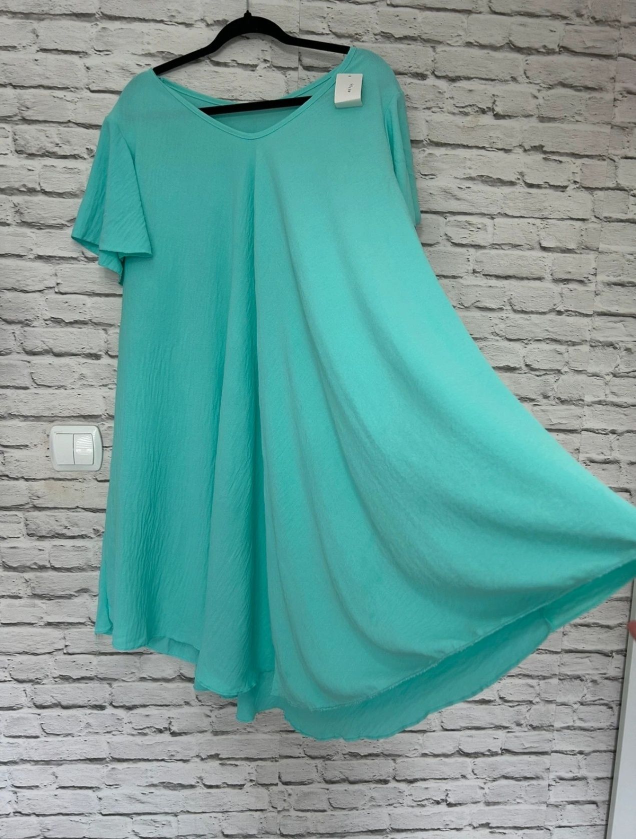 Sukienka elegancka letnia przyjęcie plus size duży rozmiar 56 54 58
