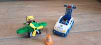 Lego duplo policja oraz samolocik.