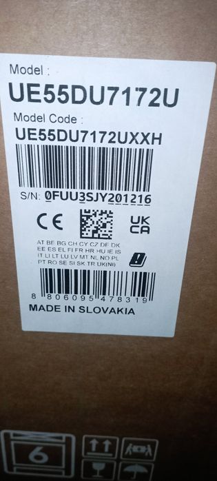 Телевізор самсунг samsung  50 DU7172