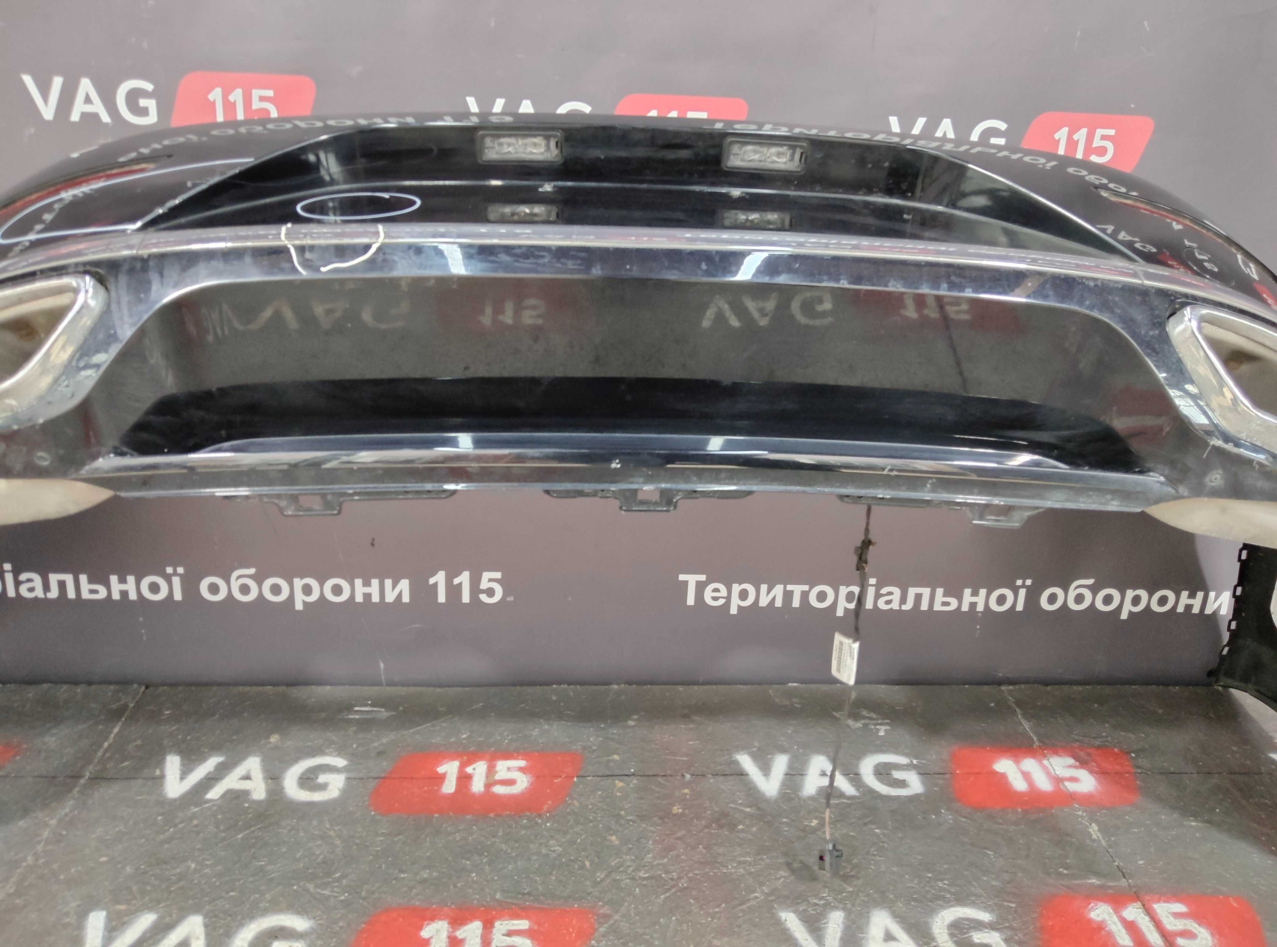 Бампер задний в сборе хром губа отражатели Volkswagen Arteon FL 2020+