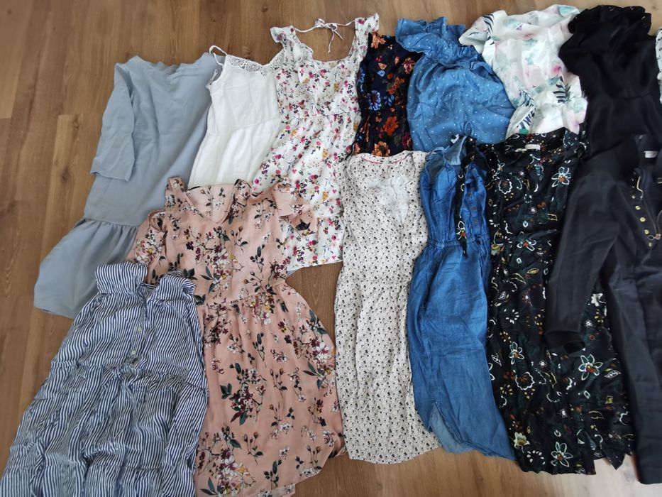 Paka 40, perełki, wyprzedaż szafy, markowe. Zara, naketano, tom tailor