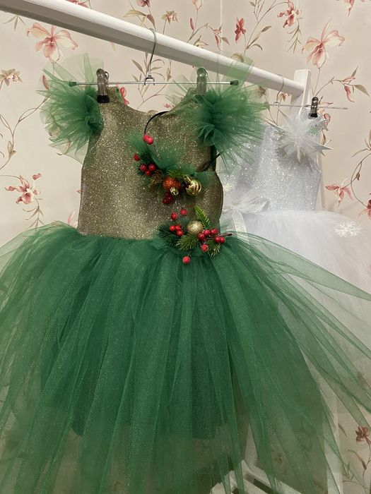 Сукня костюм мандаринка яскрава новорічна апельсин помаранчева коротка