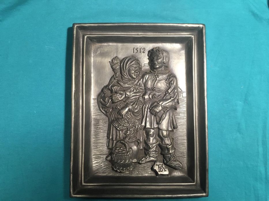 Картина олово Германия тяжелая