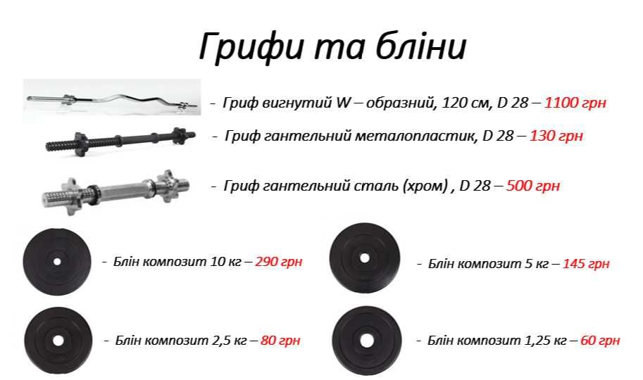 Лавка для жиму L350 + Штанга + гантелі 72 кг Скамья жима Лава Тренажер