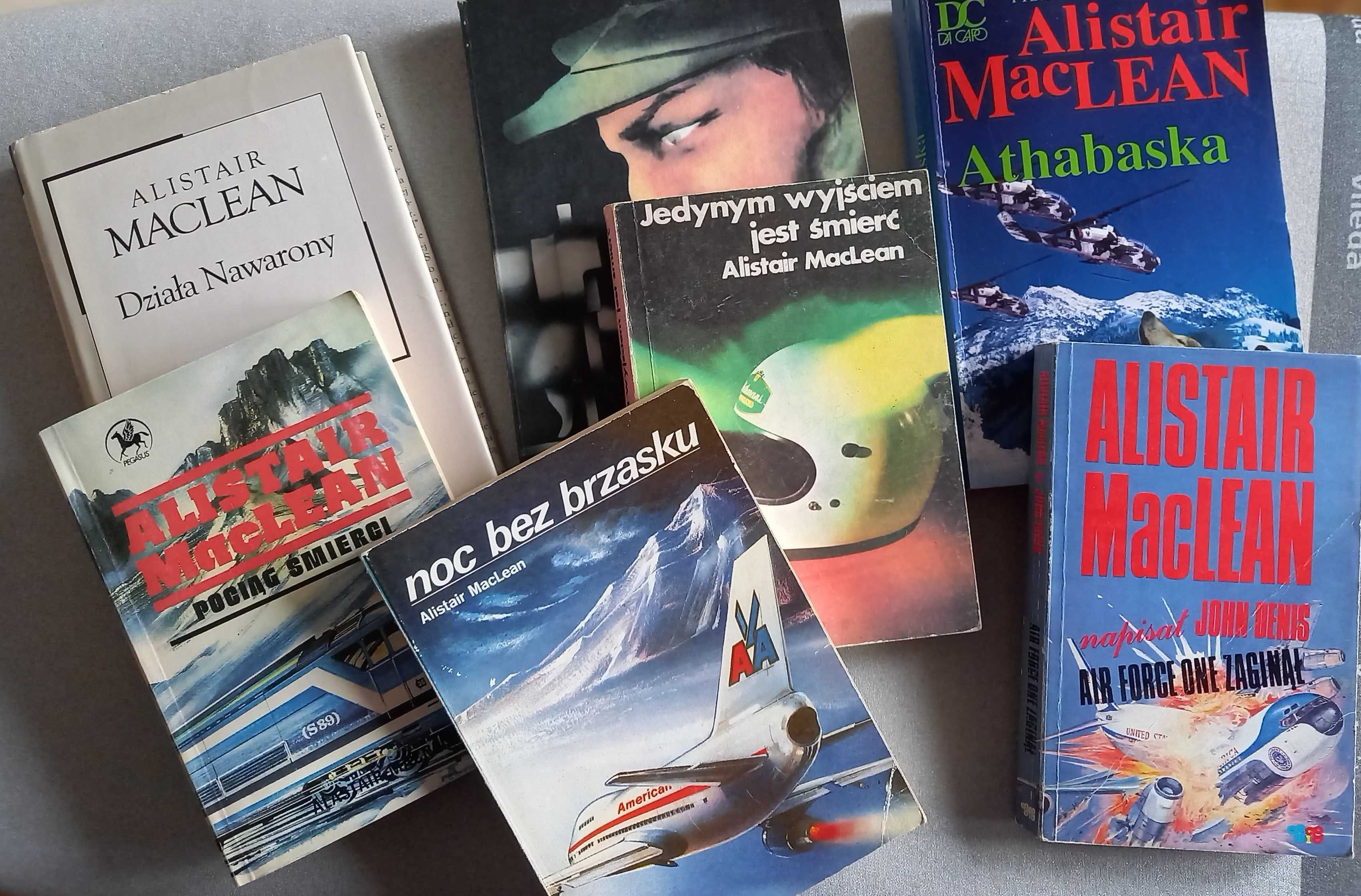 Alistair MacLean -zestaw 6 powieści sensacyjnych